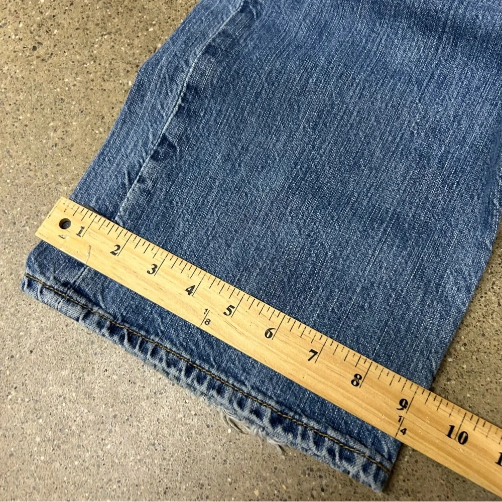 Gap Jeans Mens 35x30 Blue Y2K Baggy Loose Wide-Leg Grunge Skater Workwear Casual